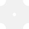 Ekena Millwork Haus Architectural Grade PVC Contemporary Ceiling Medallion, 24"OD x 3"ID x 8"C x 1"P CMP24HS-03000 - alternate 3